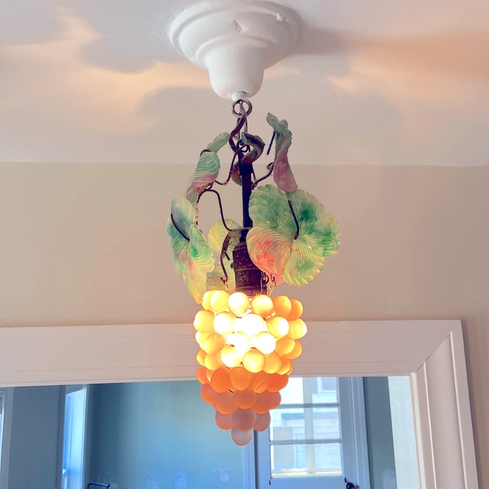 Vintage Grape Chandelier